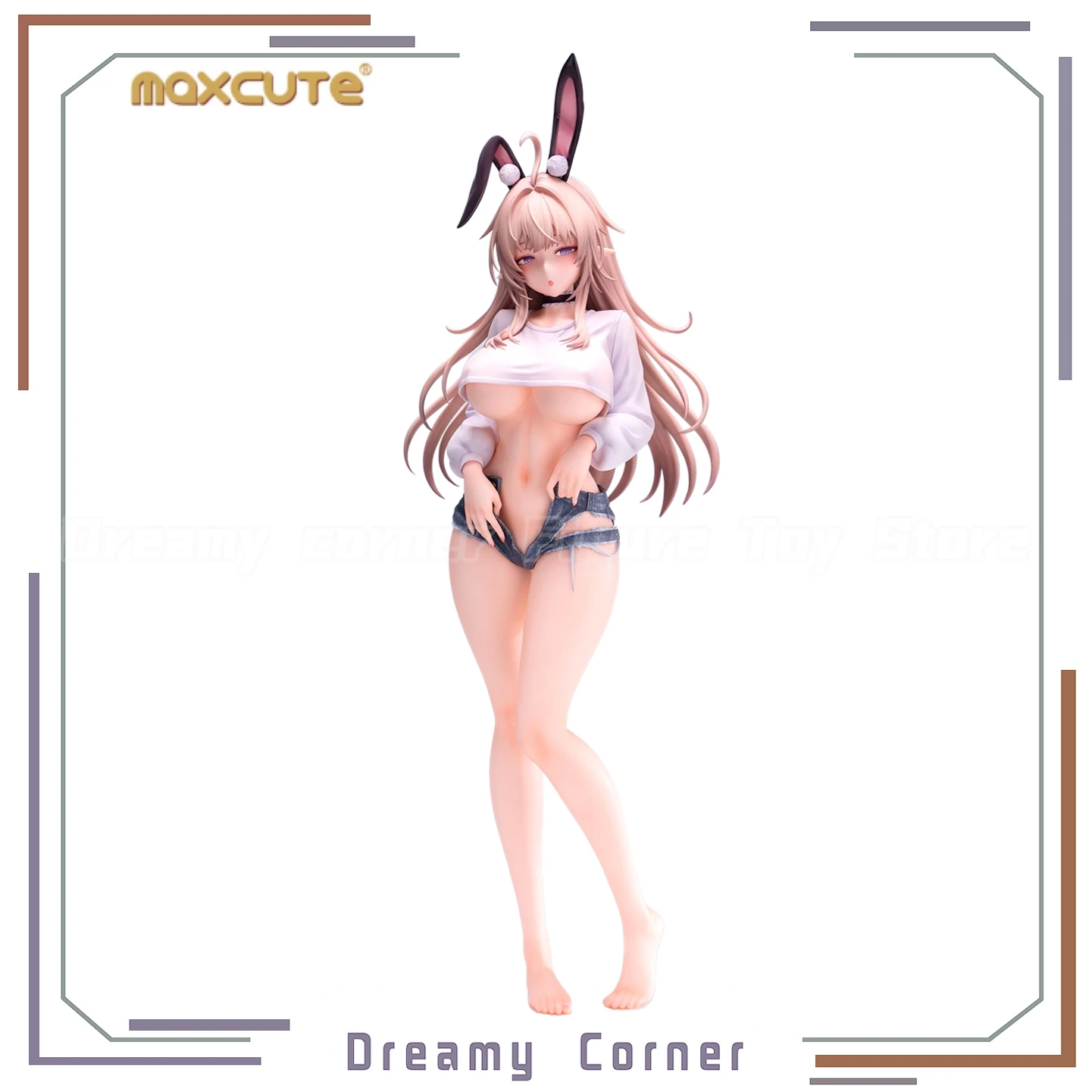 

【In Stock】Original Maxcute A Fairy Girl From Another World Rabi 1/4 Scale Figures Toys Beautiful Girl Model Ornaments Collection