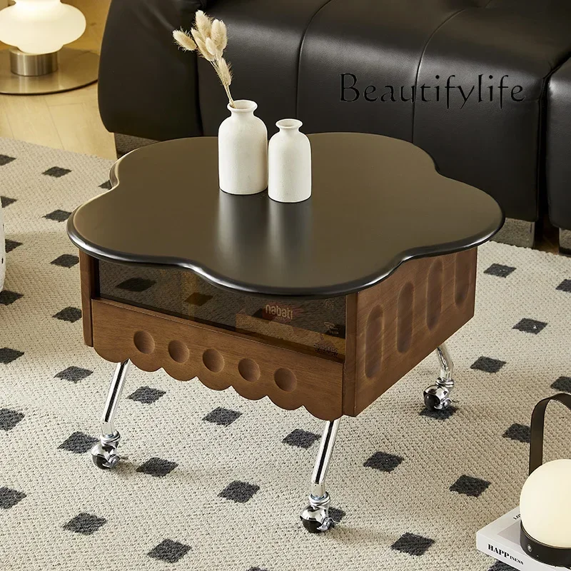 Pd BJ Portable Minimalist Coffee Table Senior Classic Unique Senior Center Tables Nordic Modern Beistelltisch Living Room Furnit
