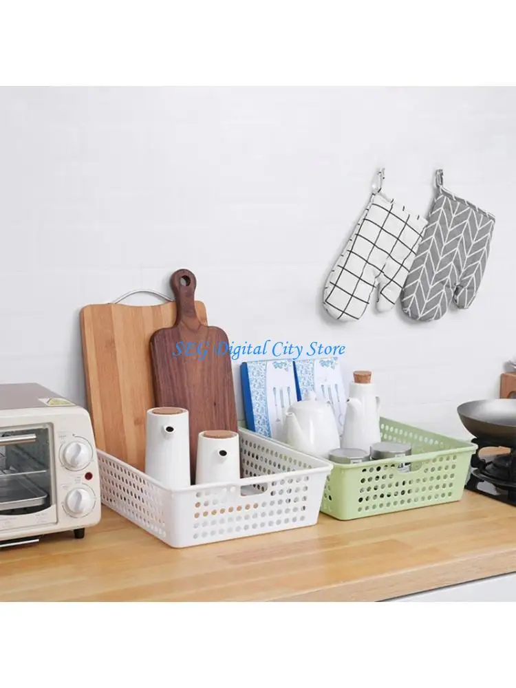U75B 6PCs Colorful Book Storage Cartons Permanent Desktop Organizers for Office School Materials