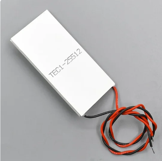 TEC1-25512 Thermoelectric Cooler Peltier Module 40x80mm Semiconductor Refrigeration Heat Sink Cooling Plate 12V