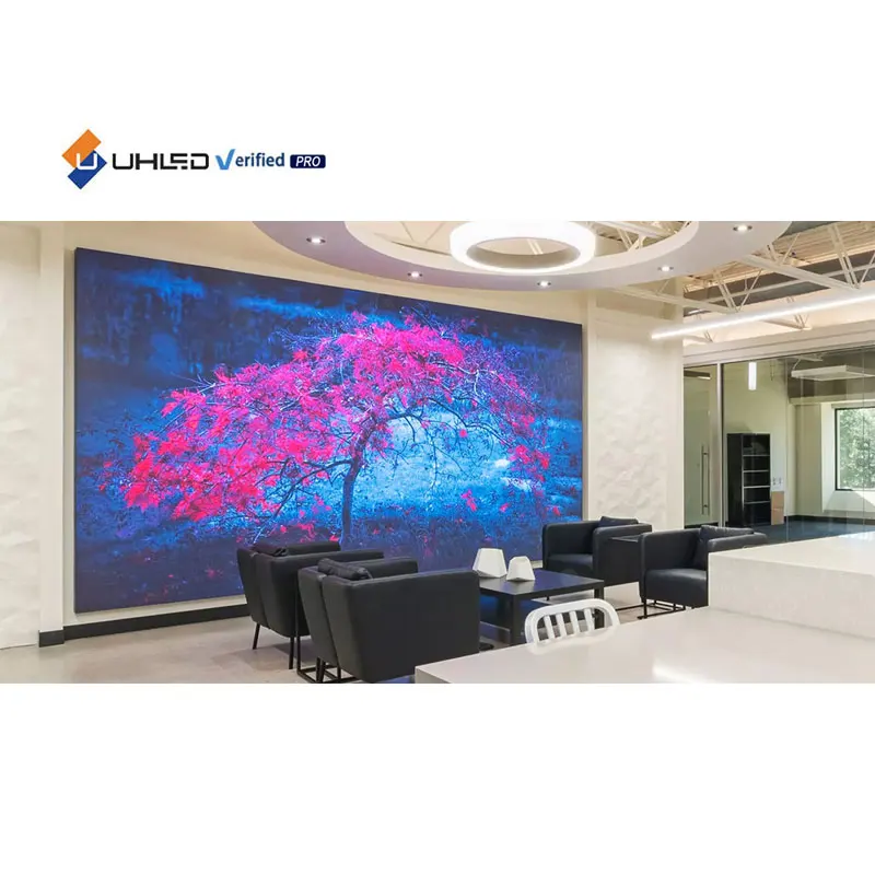 

Внутренний экран для домашнего кинотеатра 4k Светодиодная видеостенная панель P1.86 P2 P2.5 Свадебный светодиодный настенный внутренний светодиодный экран