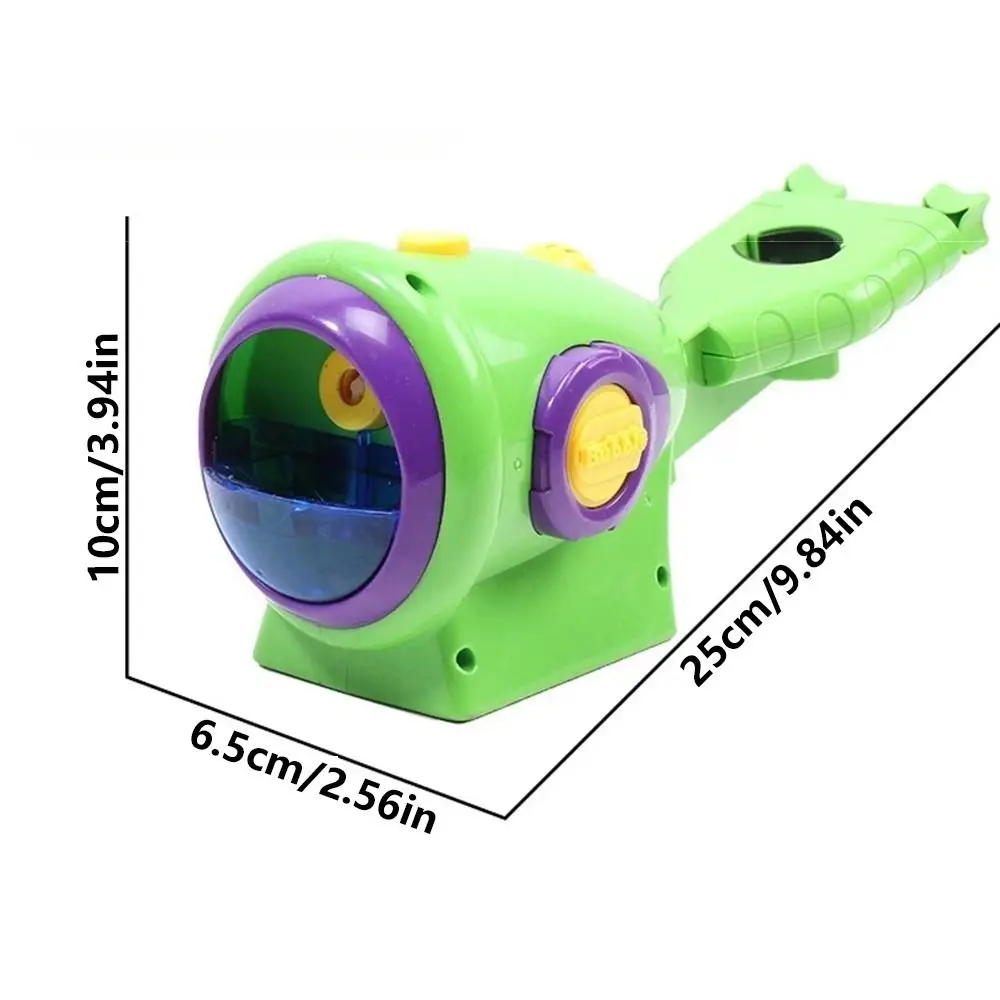 클립이 있는 다기능 자전거 버블 머신 빛나는 자동 버블 메이커 경량 야간 조명
