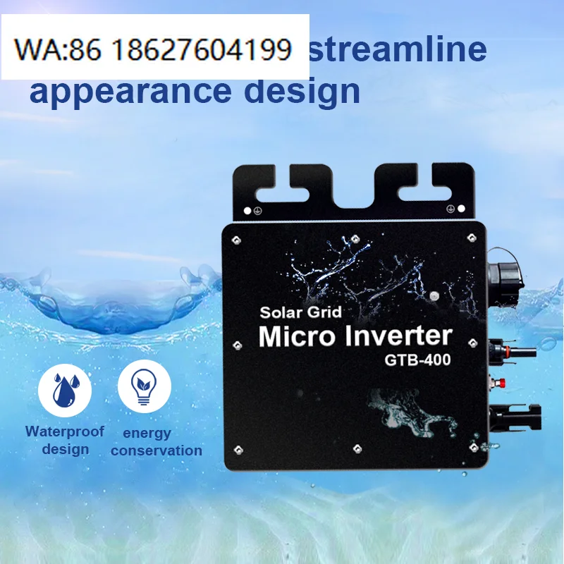 Multi Power Solar Micro Inverter 800W 1000W 1200W On Grid Tie  PV Power Converter