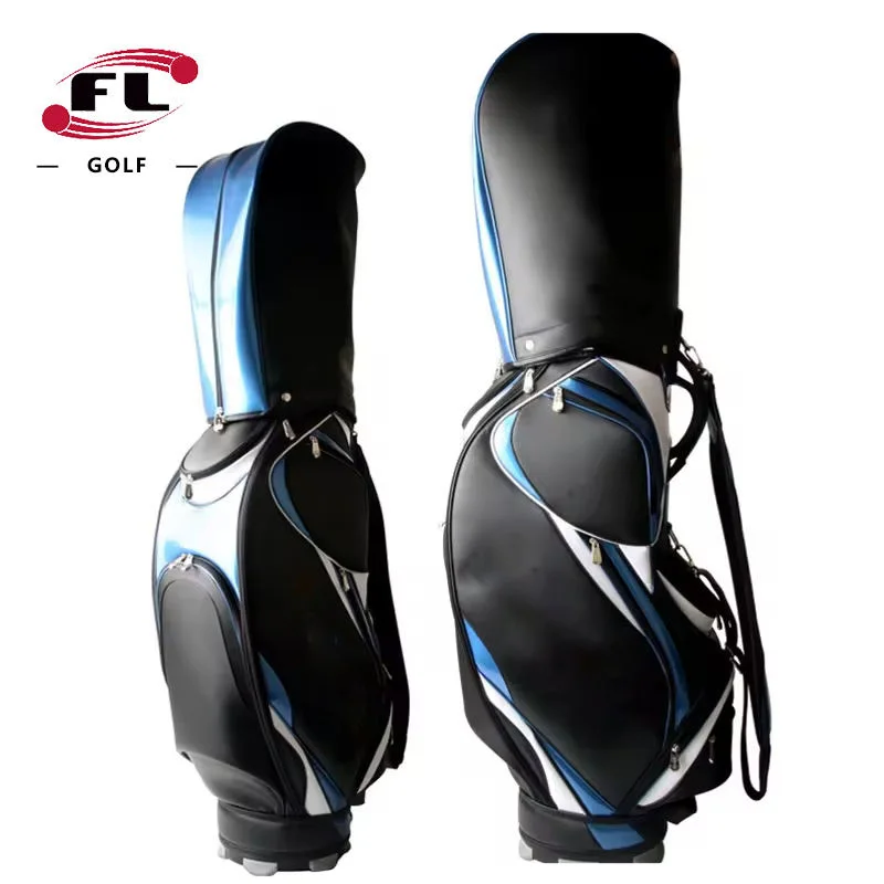 Waterproof Golf Bag Custom PU Staff Golf Bag for Man