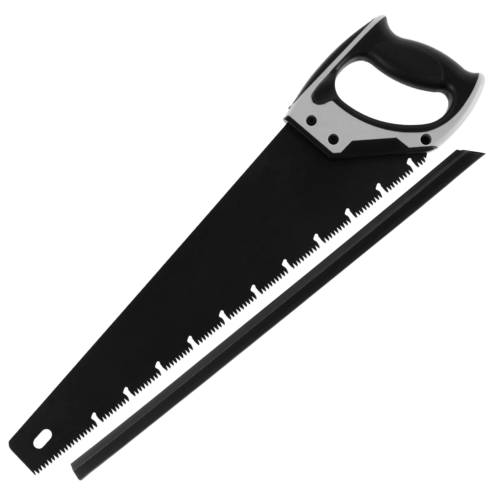 20in Hand Saw with Unique Type Chip Flutes Pruning Saw with Nonslip Handle for Cutting, Sawing, Trimming, Gardening, Woodworking