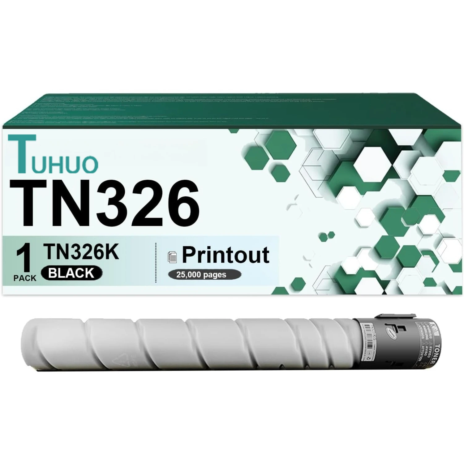 

Compatible For TN-326 Toner Cartridge Replacement for TN326 Cartridge Fit for Konica Minolta Bizhub 308 368 308e 368e Printers