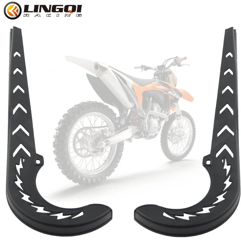 Dirt Pit Bike PP Plastic Long Chain Cover Protector Guide Sprocket For UTV Electric Motorcycle ATV Go Kart Motocross Accessories