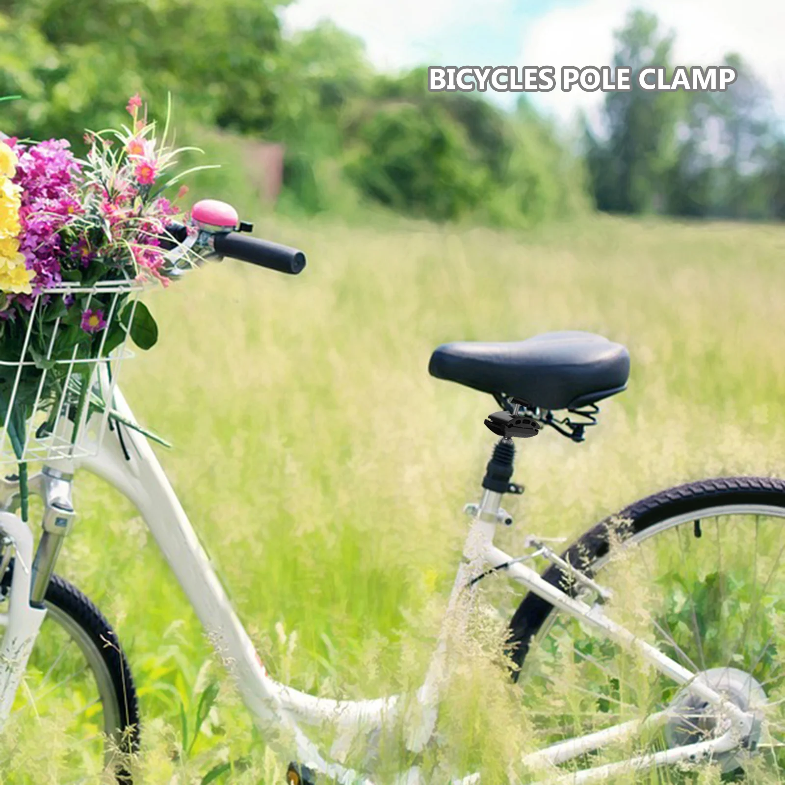 

Alloy Bike Seat Post Clamp Head Bolt Type Stable Safe Easy Install Quick Release Bike Seat Clamp Alloy Tube Clip