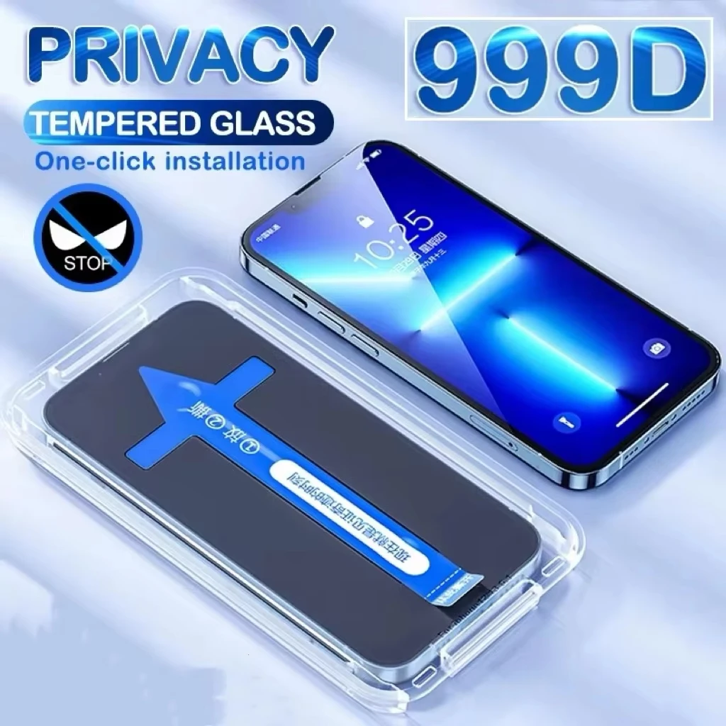 Coating Install Box Privacy Screen Protector For Xiaomi Redmi Note 13 Pro 5G 12 11 10 9 8 7 9S 10S 11S 12S 14C 10C 12C 13C Glass