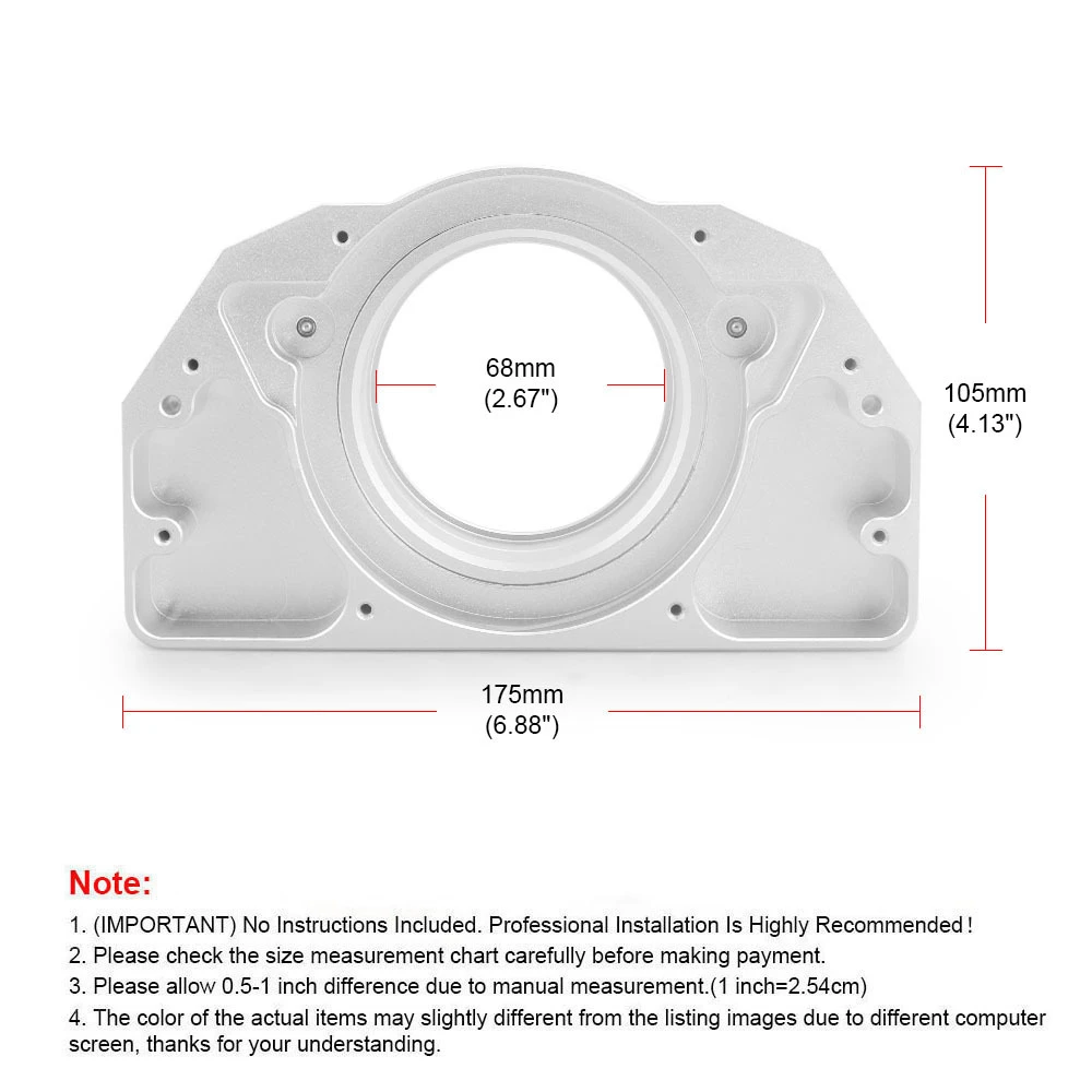 Assento de alumínio do rolamento para Logitech, volante do movimento, G25, G27, G29, G923, G920