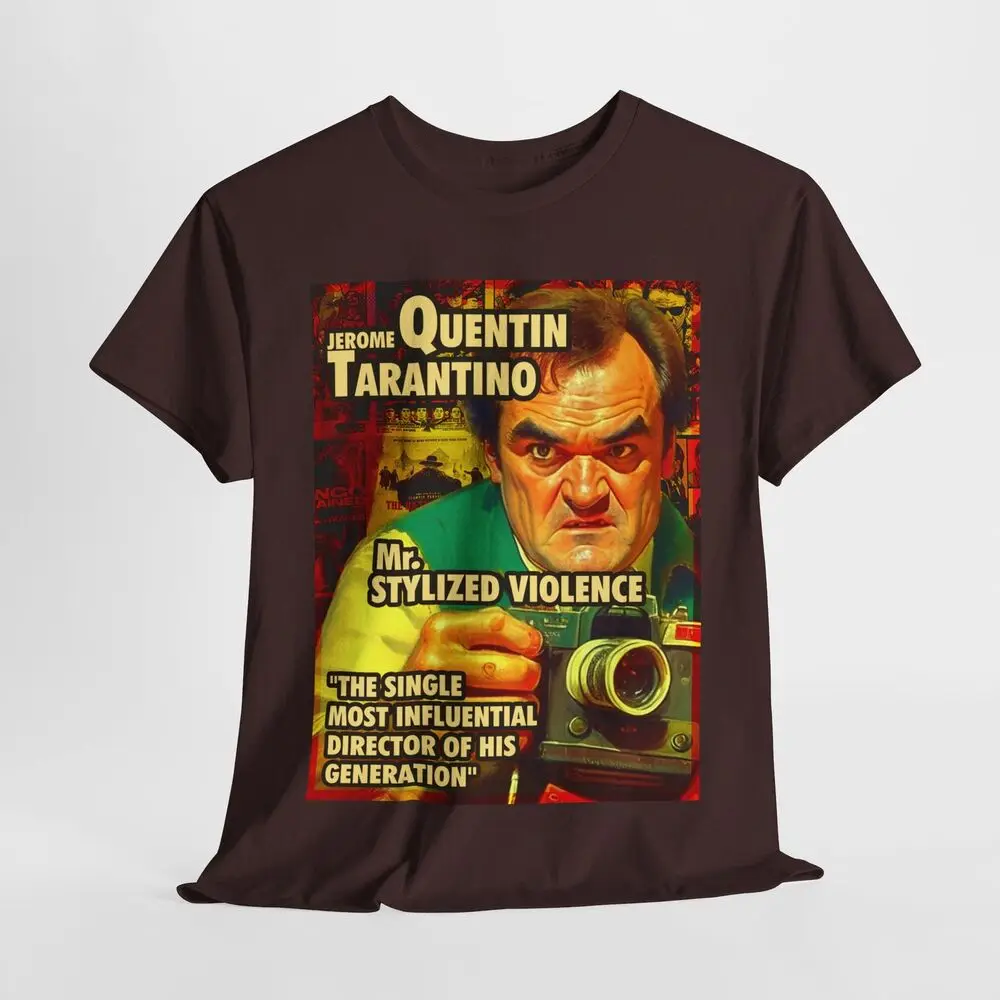 Quentin Tarantino Retro Poster Shirt, Classic Movie Themed Unisex T-Shirt