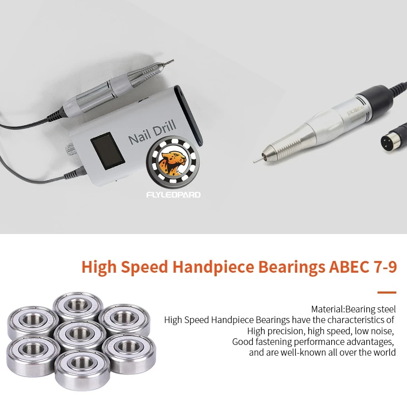 

10Pcs MR126ZZ 6x12x4 mm Handle Bearings ABEC-9 for For Drone Motors, RC Servos MR126 ZZ Nail Ball Bearing