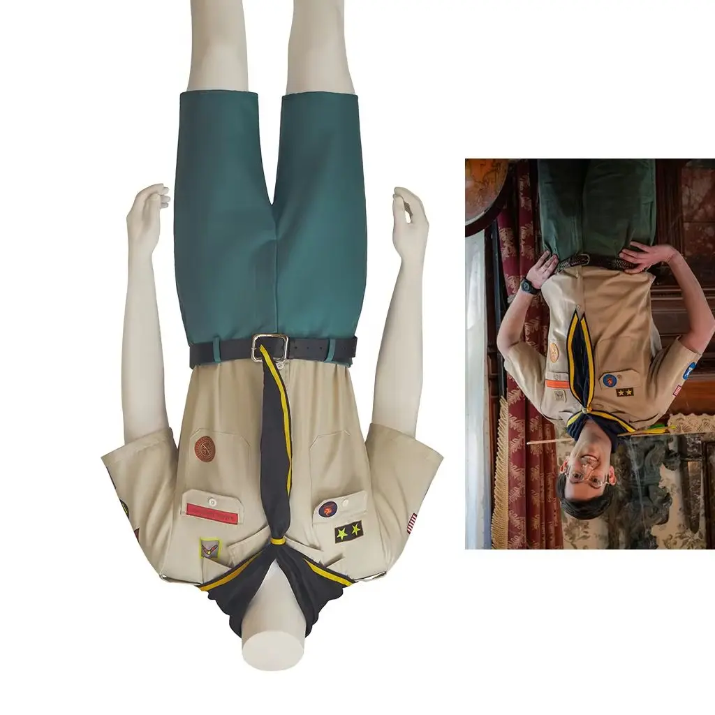 

Костюм Питера Мартино для косплея, костюм скутсмана, мужская футболка, шорты, военная форма, костюм для вечеринки на Хэллоуин, нарядные наряды с призраками