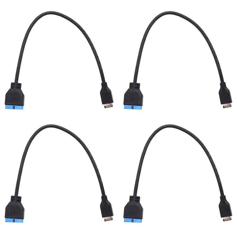 ABRI-4X USB 3.1 Front Panel Header To USB 3.0 20Pin Header Extension Cable For ASUS Motherboard 20Cm