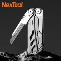 NexTool Flagship Pro 16 in 1 Multitool Replaceable Knife EDC Folding Knife Scissors Clamp Multi Tools Clip Pliers