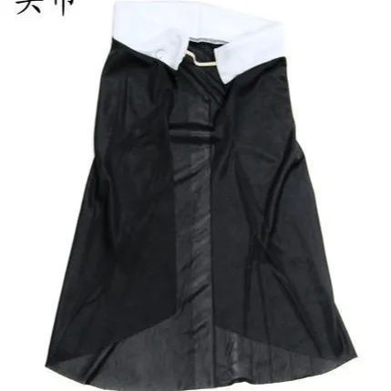 Costume de prêtresse de Cosplay de couvent drôle, tenue de nonne, accessoires de déguisement de fête adaptés à H155 à 175cm