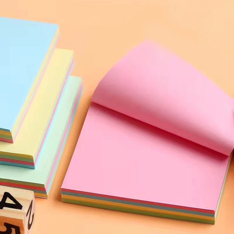 100Pcs Special-shaped Sticky Notes Self-adhesive Bookmarks Memo Pad Kawaii Stickers Creativity Cute Notepad Stickers Stationery