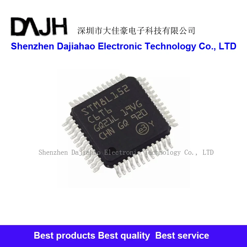 1pcs/lot STM8L152C6T6 IC MCU 8BIT 32KB FLASH 48LQFP ic chips STM8L152