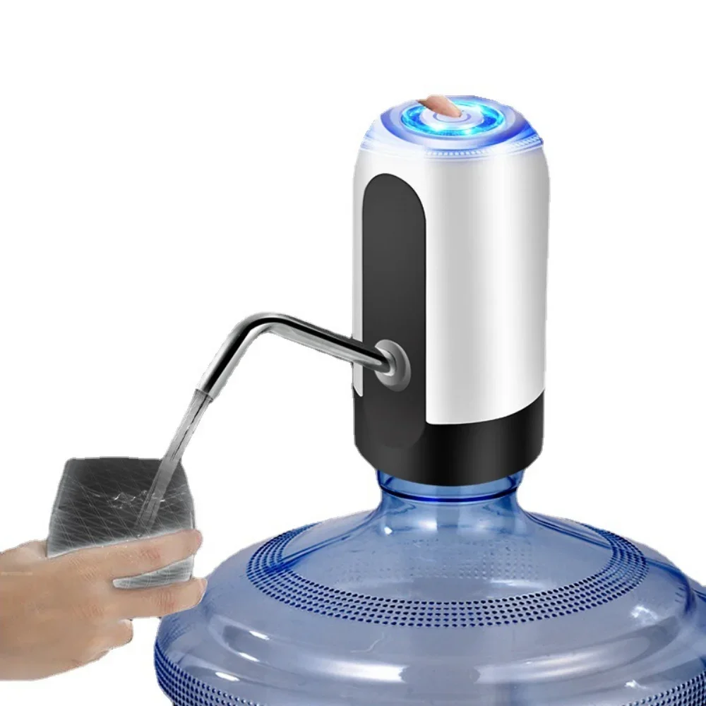 Bomba de garrafa de água recarregável automática elétrica bomba de água potável tratamento portátil dispensador de água usado em casa