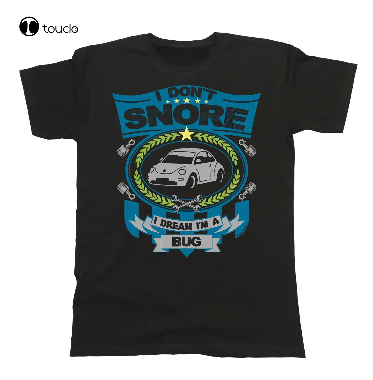 New Cool T-Shirt Mens Car T-Shirt - I Don`T Snore I Dream I`M A Bug New Style Gift Fashion Funny Tee Shirt fashion funny new