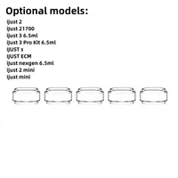 5PCS Bubble Glass Tube for Eleaf ijust 2 21700 ijust 3  3 Pro Kit 6.5ml  s  ECM nexgen 6.5ml  2 mini  Ijust mini