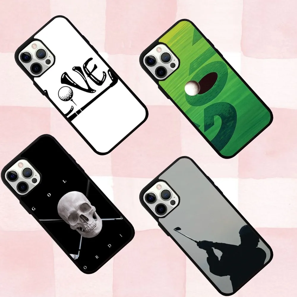 

Golf Sport Phone Case For IPhone 16,se4,15,Pro,Max,Case 14,Plus,13,12,11 Magesafe Magnetic Wireless Charge Cover