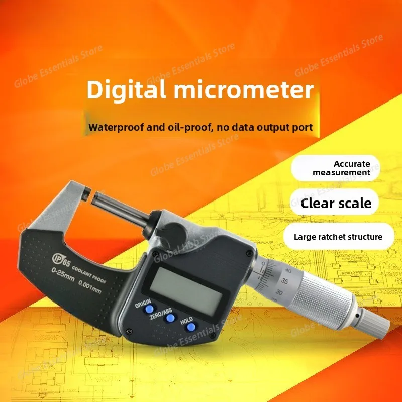 High-precision 0.1um Electronic Digital Micrometer 0.0001MM 293-240 Micrometer Digital