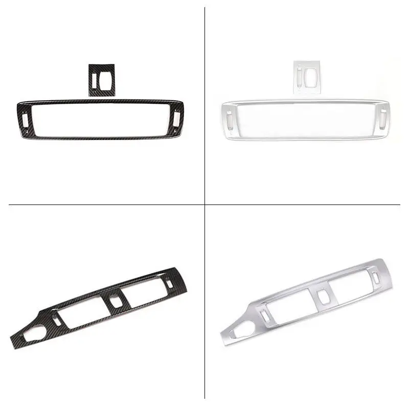 For BMW X3 F25 2011 2012 2013 2014 2015-2017 LHD Car Inner Center Console Air Condition Outlet Vent Frame Cover Trim Accessories