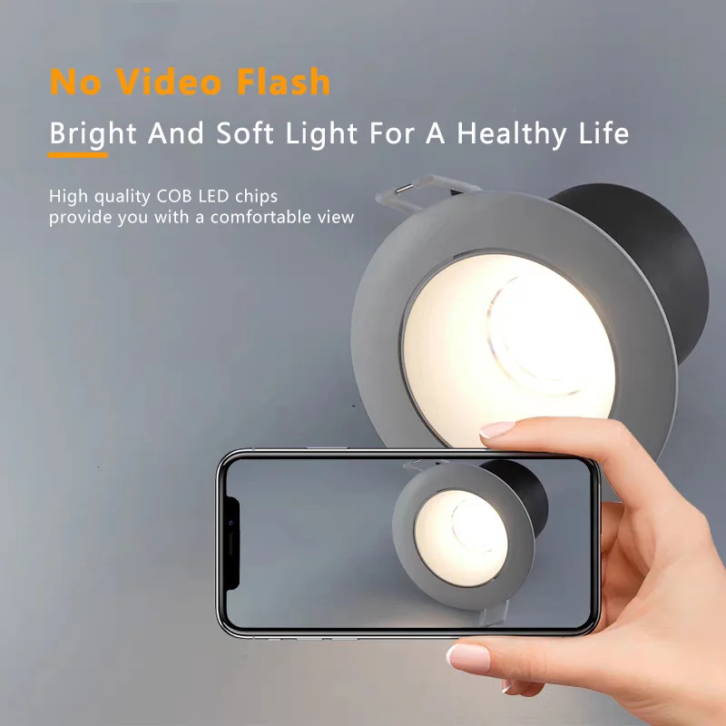 LEDVANCE LED Downlight Round Recessed Lamp 7W 9W 220V 3000K 4000K White 24° 36° Ceiling Lamp Spot Light For Home Illumination