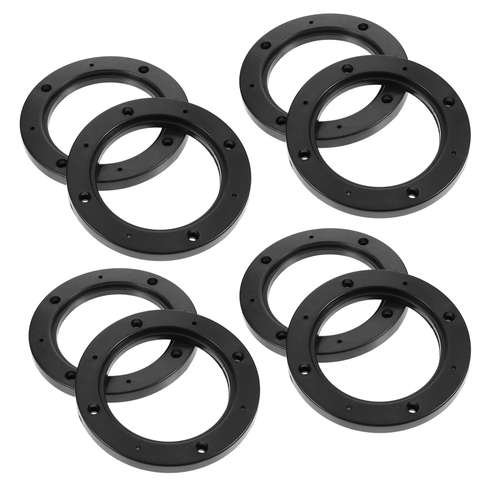 

4 Pairs Car Speaker Spacers High Quality ABS Material Long Service Life Practical Adapter Rings Mounting Spacer Universal Design