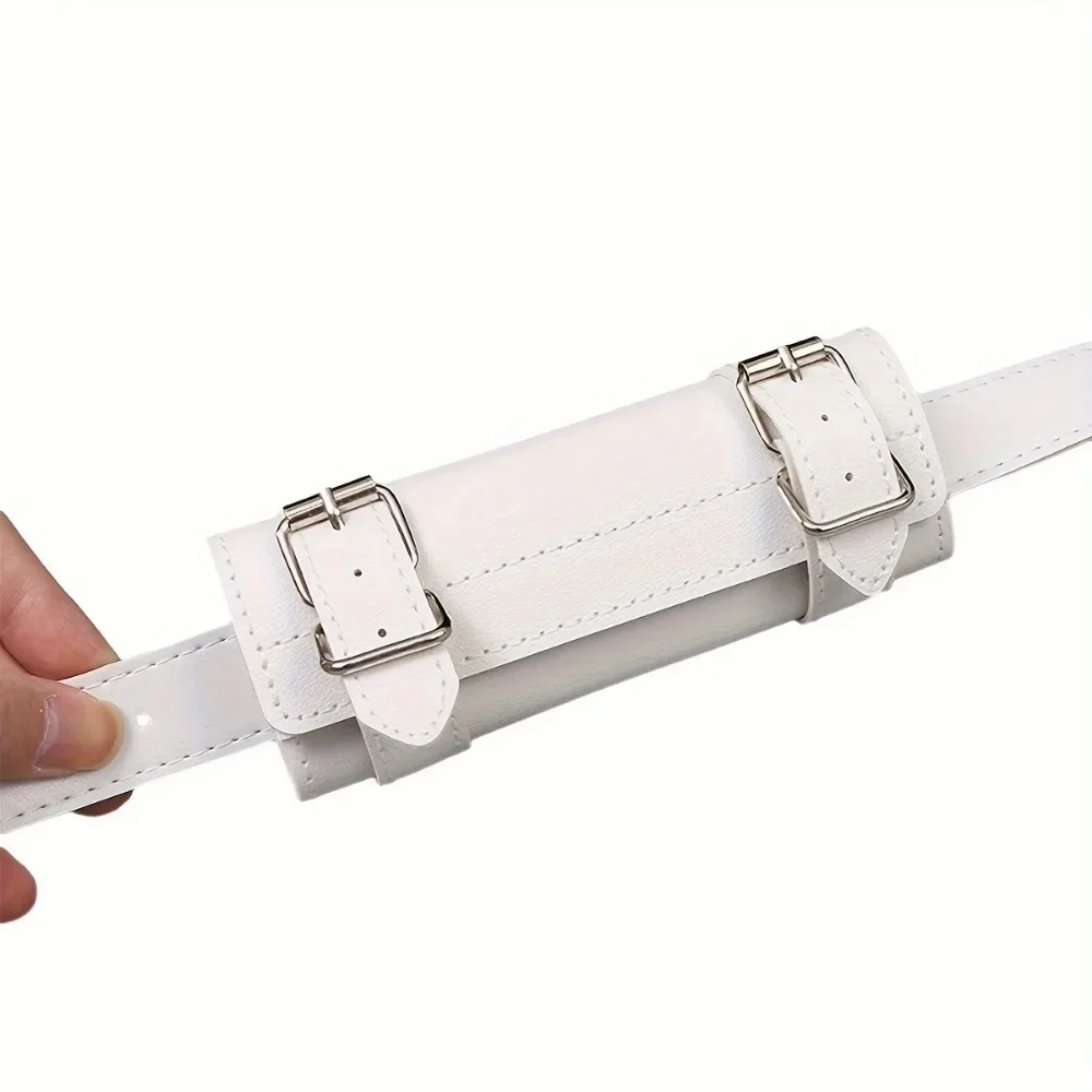 Samurai Sword Belt, Warrior Sword Holder, Pu Leather Sword Holder Belt Accessory, Suitable for Holiday Party Role-playing image 3