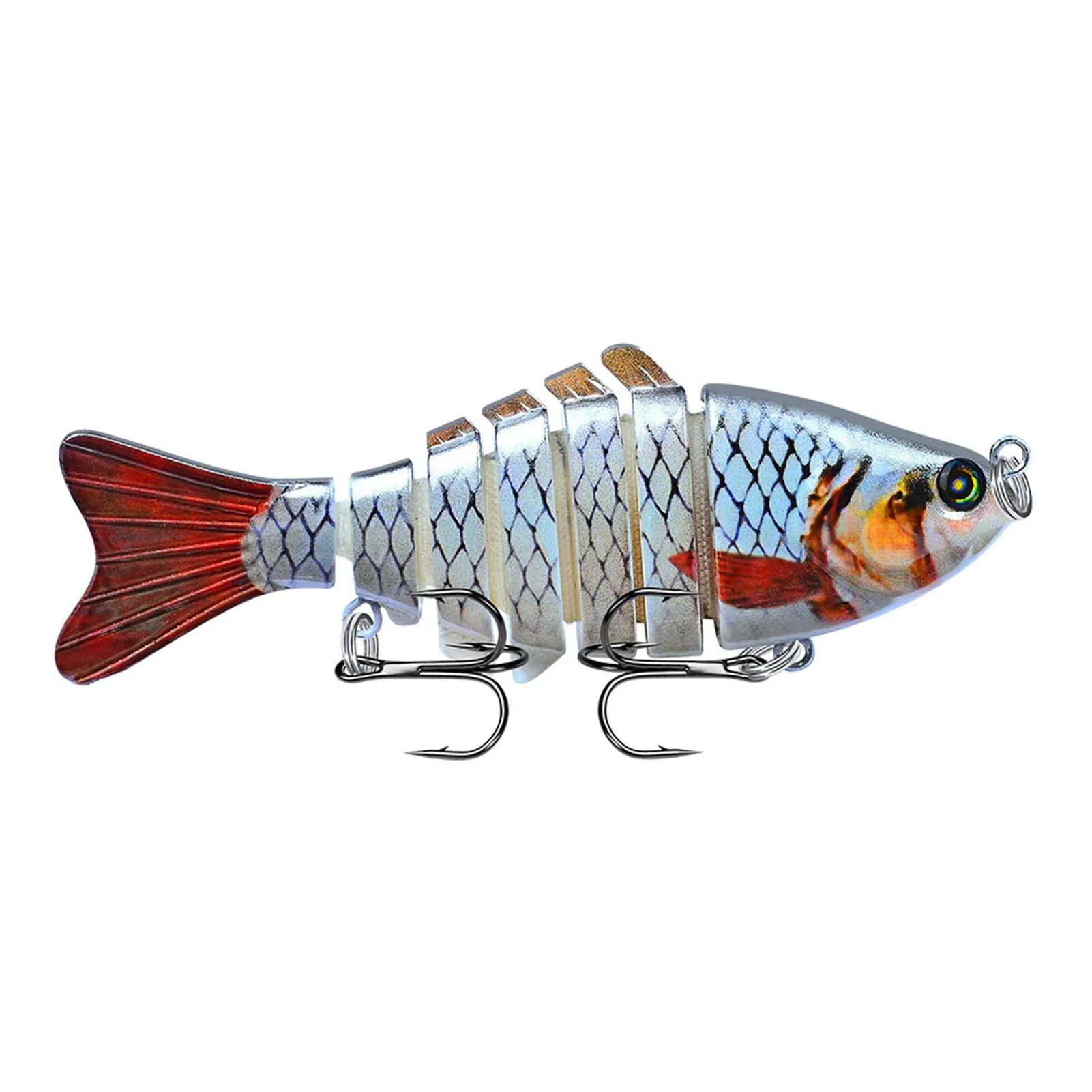 Esche dure esche da pesca con Design realistico della postura del nuoto adatto per la trota dei bassi