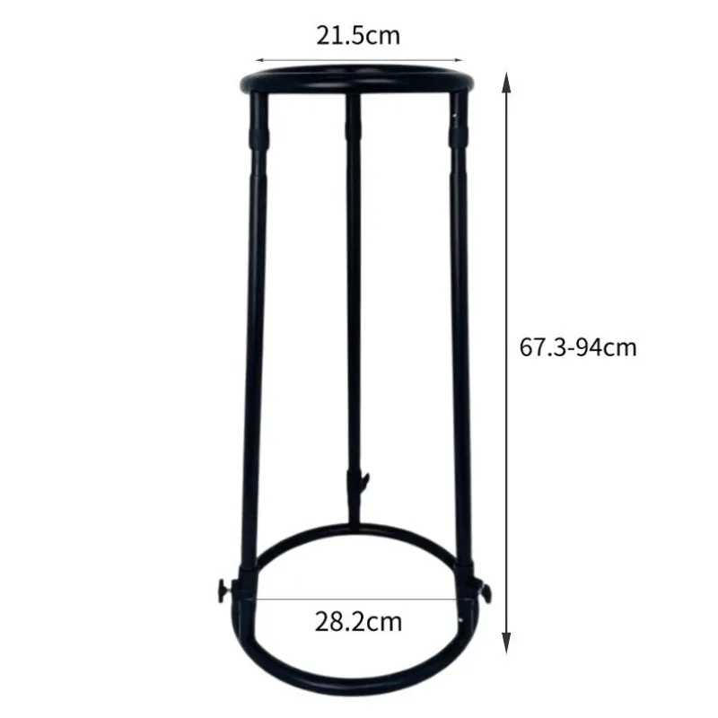

Metal African Drum Stand Portable Adjustable Drums Stands Beginner Sitting Standing Universal Stand Drums Instrument Accessories