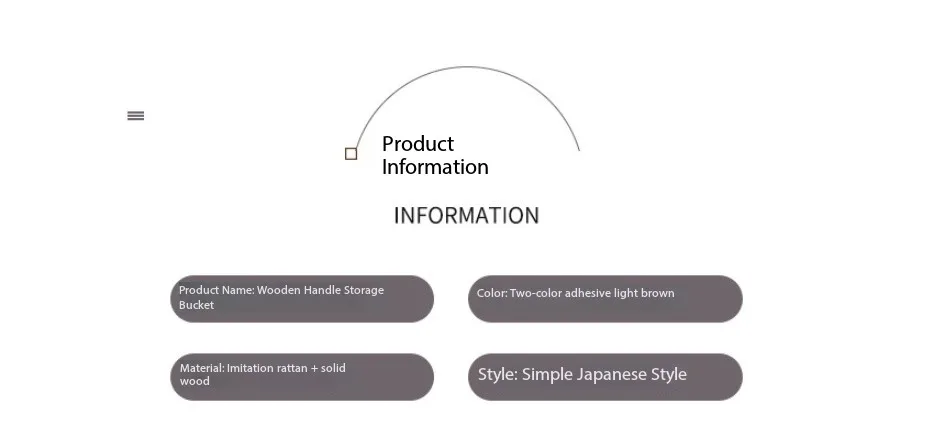 

Ведро для хранения салфеток, корзина для закусок, имитация плетения из ротанга