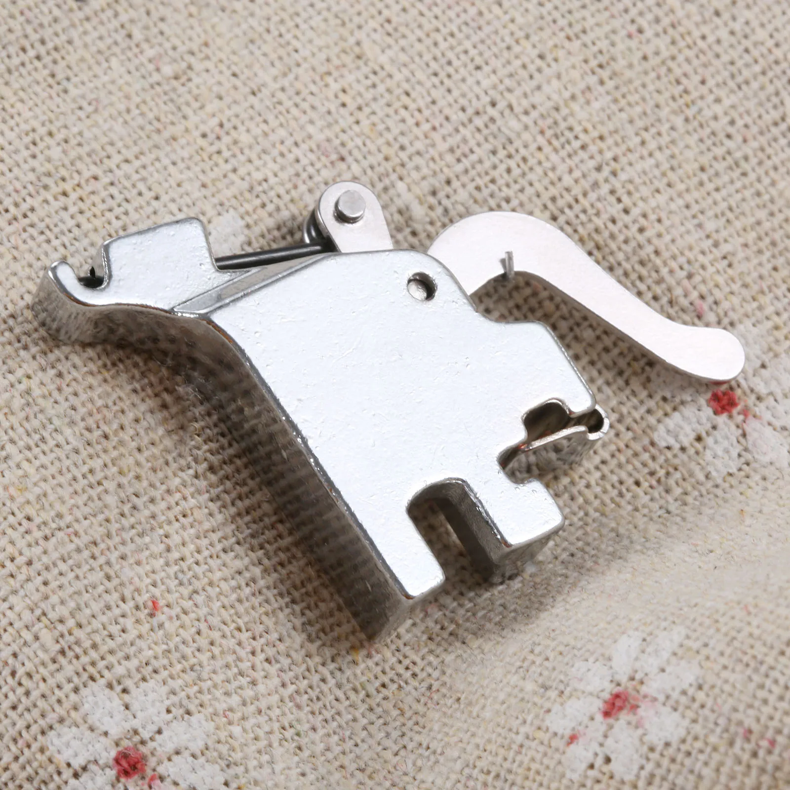 Sewing Machine Universal High Shank Presser Foot Holder Standard Metal Steel Snap-On Presser Foot Adapter Ankle Sewing Accessory