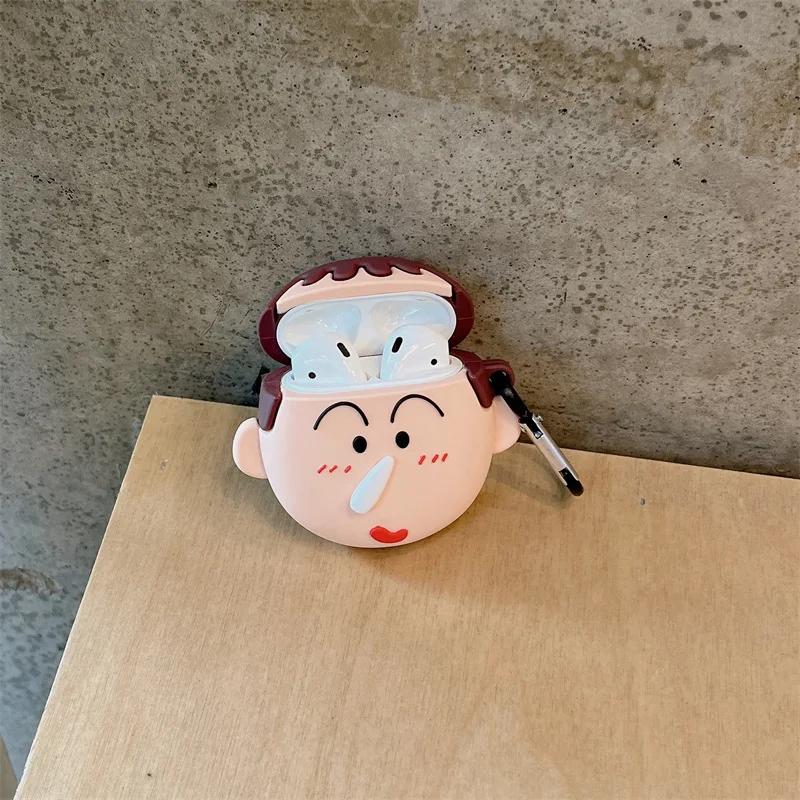 Cute 3D Cartoon Snot Boy For Airpods Pro 2 Case,Soft Bluetooth Protective Earphone Cover For Airpods Pro Case For Boys Men