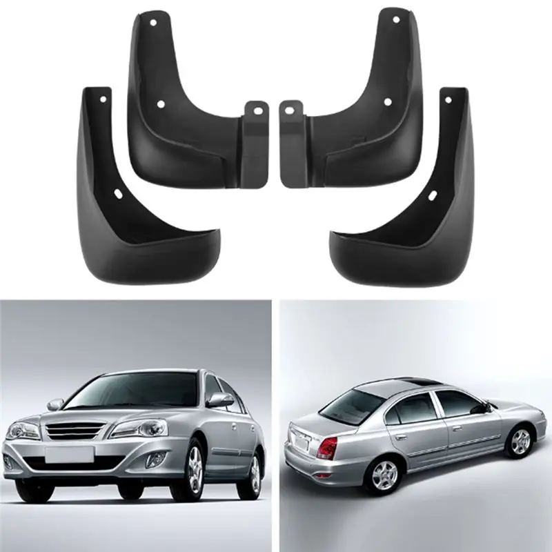 Efficientt-Car Mud Flaps Mudflap Front Rear Fender Anti-Splash Mudguards Guard Splash For Hyundai Elantra 2011-2020