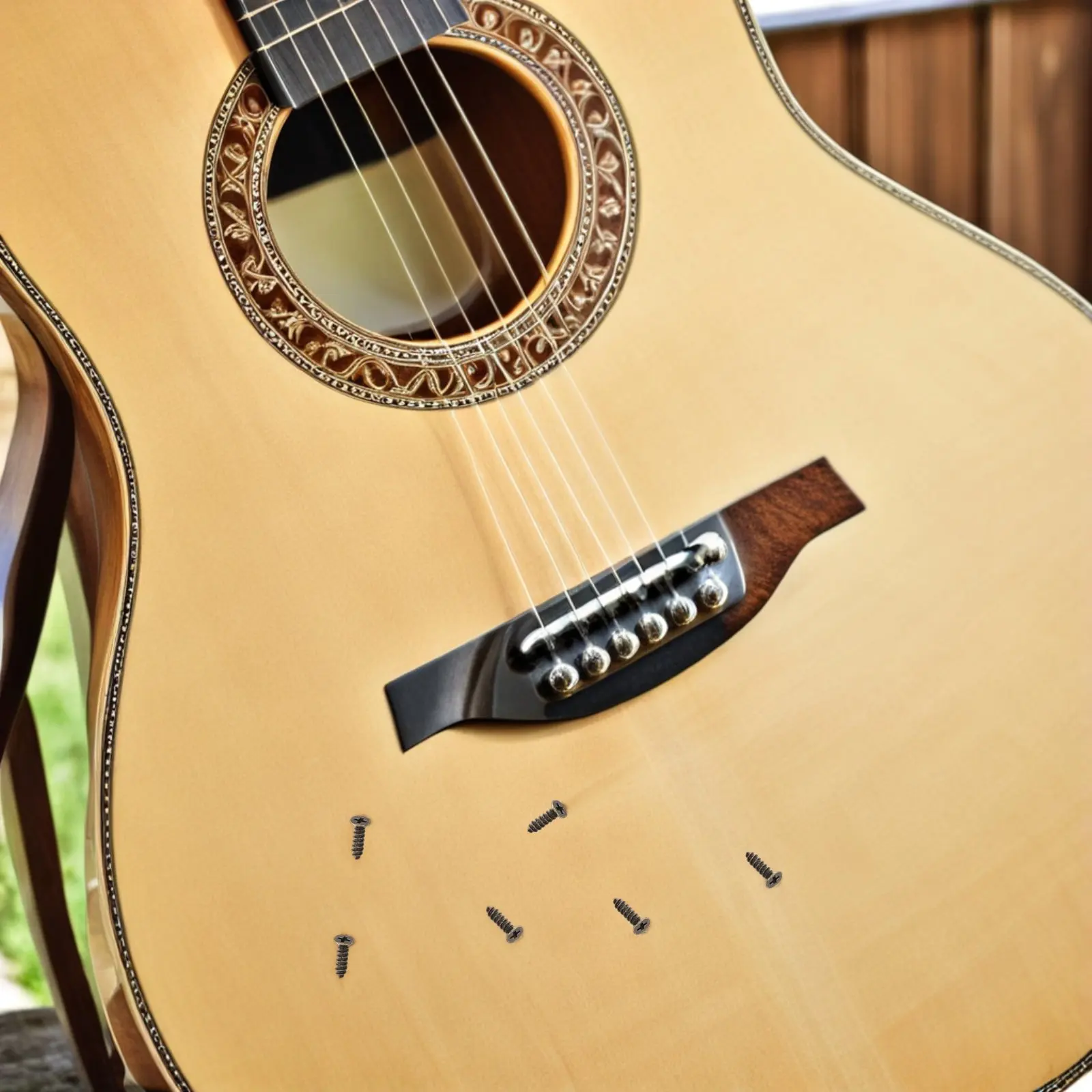 

900 шт. саморезов для гитары 3 мм, винтажная отделка, для электрогитар и бас-гитар, для крепления пикгарда, устойчивые к царапинам, металлические