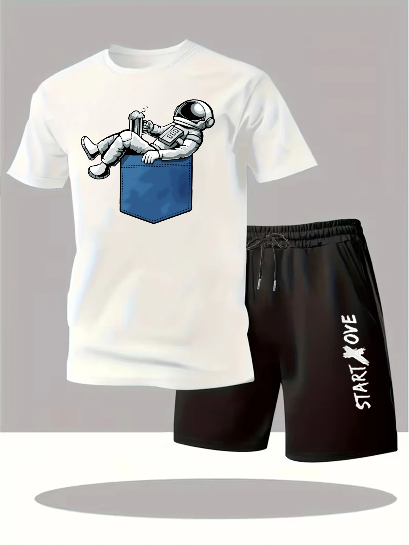 

Мужские комплекты 2025: Новая модная одежда в стиле Y2K, спортивные костюмы с принтом, мужские костюмы с коротким рукавом, графические спортивные костюмы