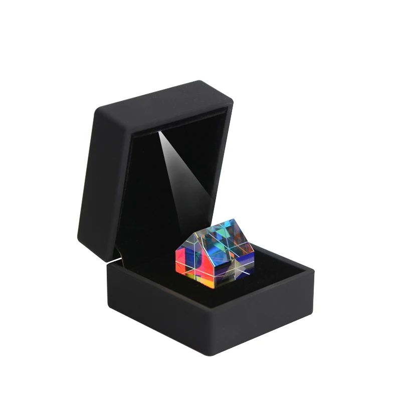 

Color Prism Creative Ornament, Net Red Pyramid, Optical Prisme, Cube of Light Gifts, Qixi Festival Aurora Cabin, Cosmic