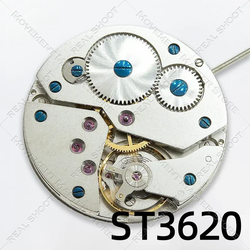 For Seagull ST3620 6498 Watch Hand Winding Movement Watch Repair 17 Jewels Watch movement Date at 6 o'clock Mechanical Movement