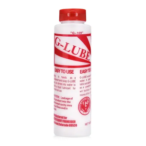 G lube Lubric Powder Mixes with Water One Bottle Makes 17 Gallons of Lubricant for for Pets 10 Ounce
