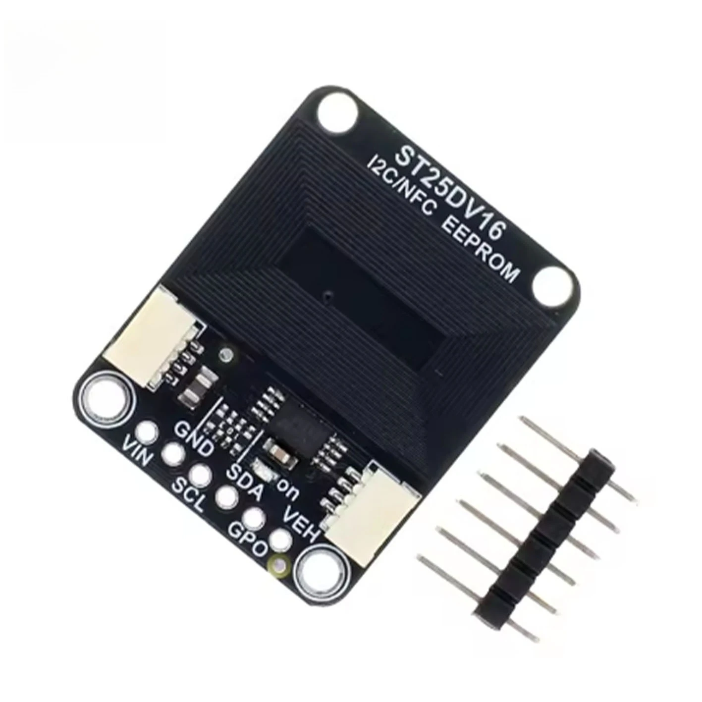 

ST25DV16K I2C RFID Dynamic Tag Module NFC Read Write with Qwiic STEMMA QT for Arduino IoT Asset Tracking
