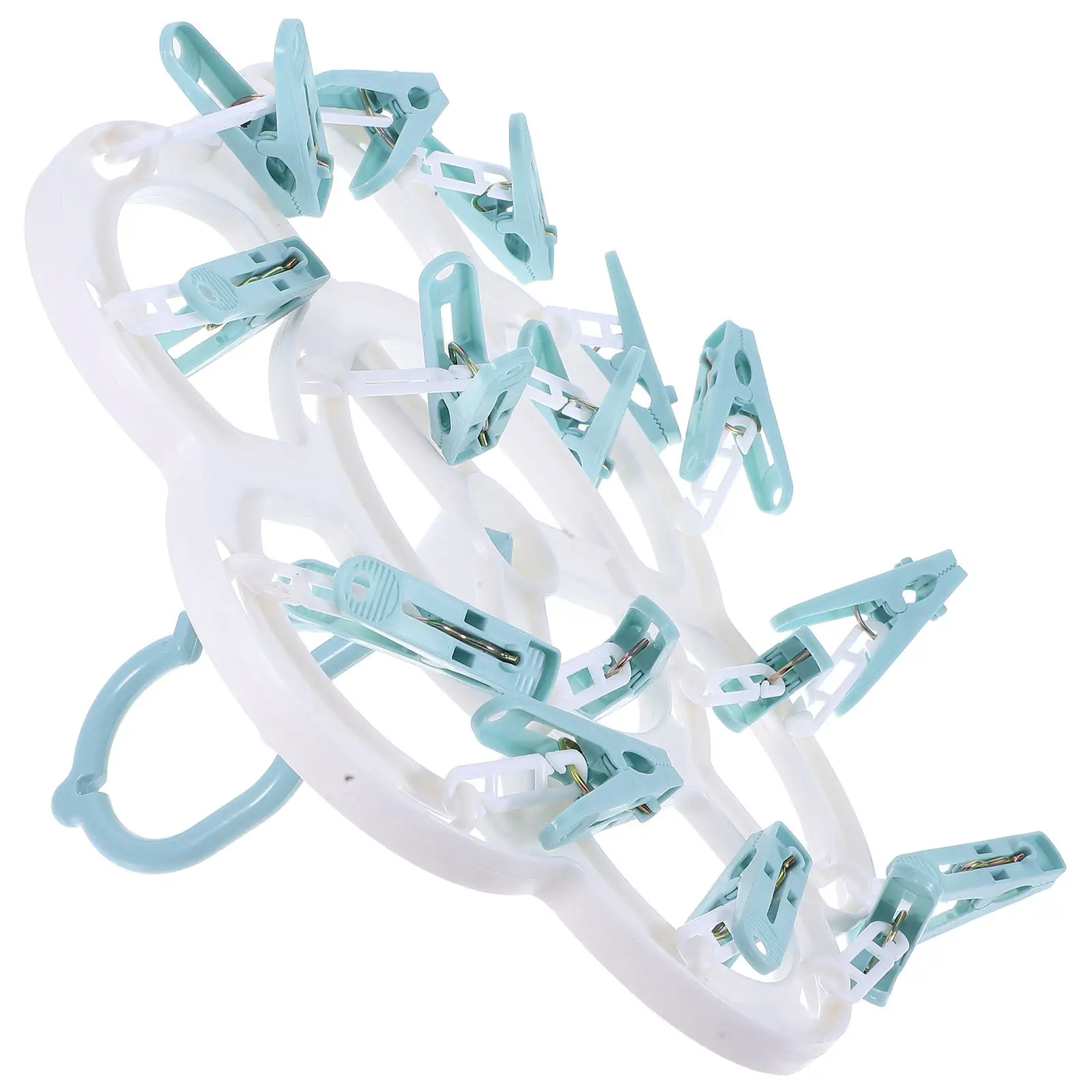 

1Pcs Plum Blossom Sock Drying Rack Household Windproof Rotatable Clothes Hanger for Fast Drying Underwear Household Drip Hanger