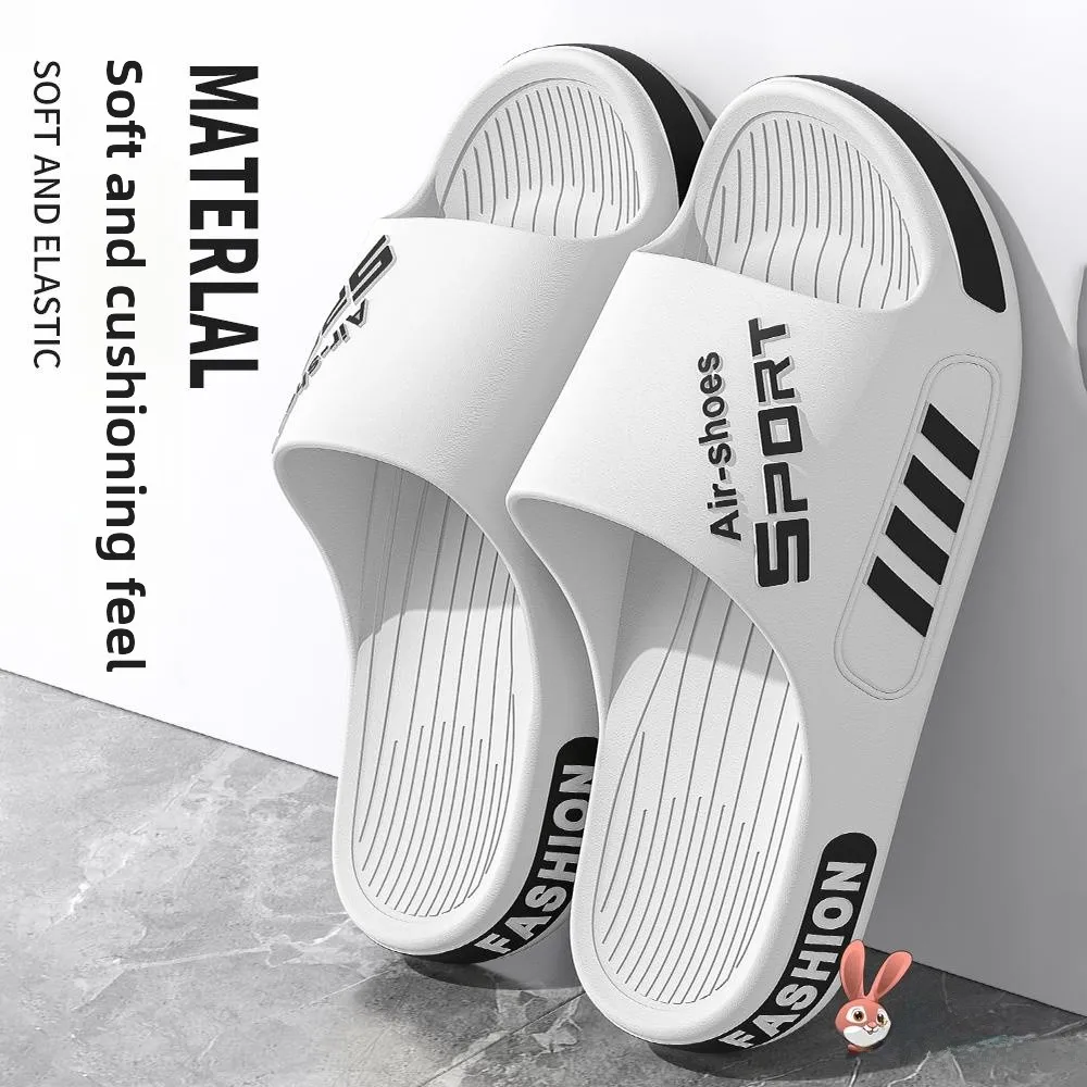 

Non-Slip Summer Men's Slippers Indoor Bathing Outdoor Wearable Special Large Size Cool Sandals Breathable Flat Heel EVA