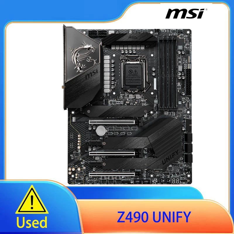 

Материнская плата MSI MEG Z490 UNIFY Intel Z490 DDR4 ATX Intel