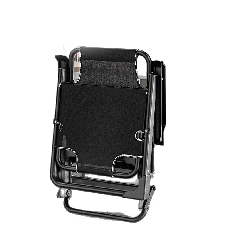 Lounge chair lunch break folding office nap bed backrest home balcony leisure summer portable beach chair