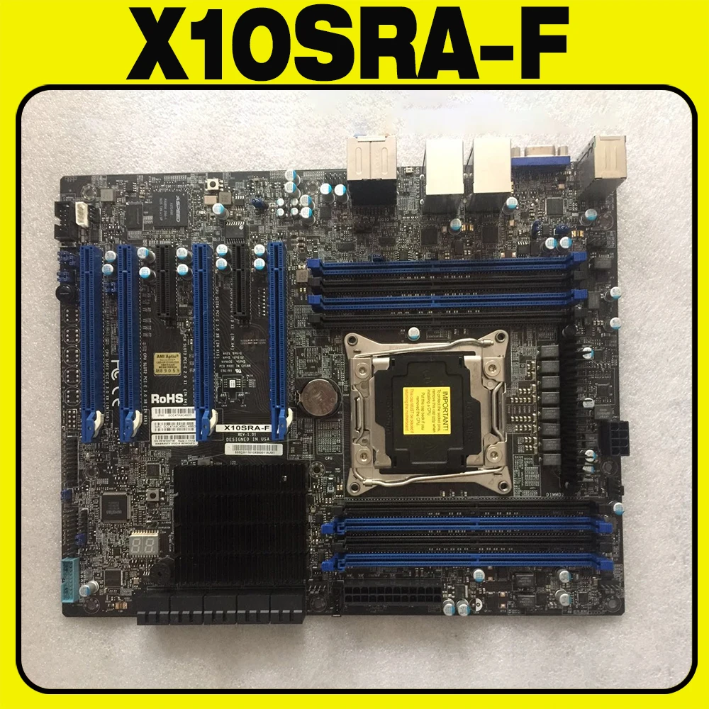 

X10SRA-F For Supermicro Single-channel E5 i7 LGA 2011 C612 workstation server mainboard