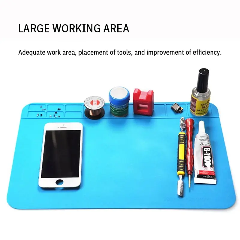 Silicone impermeável Motherboard Repair Pad, Placa de reparo de equipamentos eletrônicos Colocação multi componente Isolamento térmico