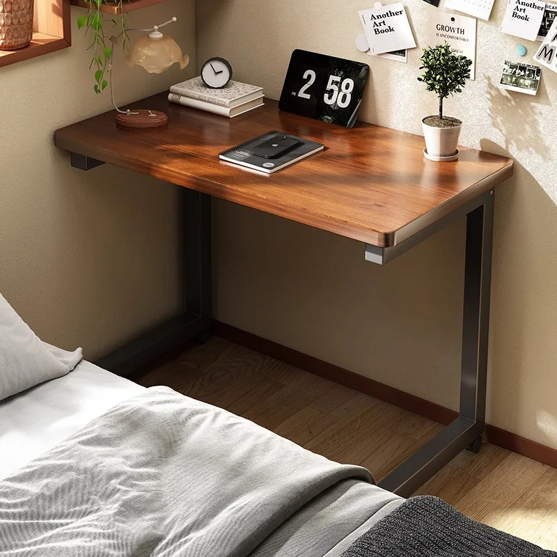 

Movable small table, bedroom study table, simple small laptop computer table